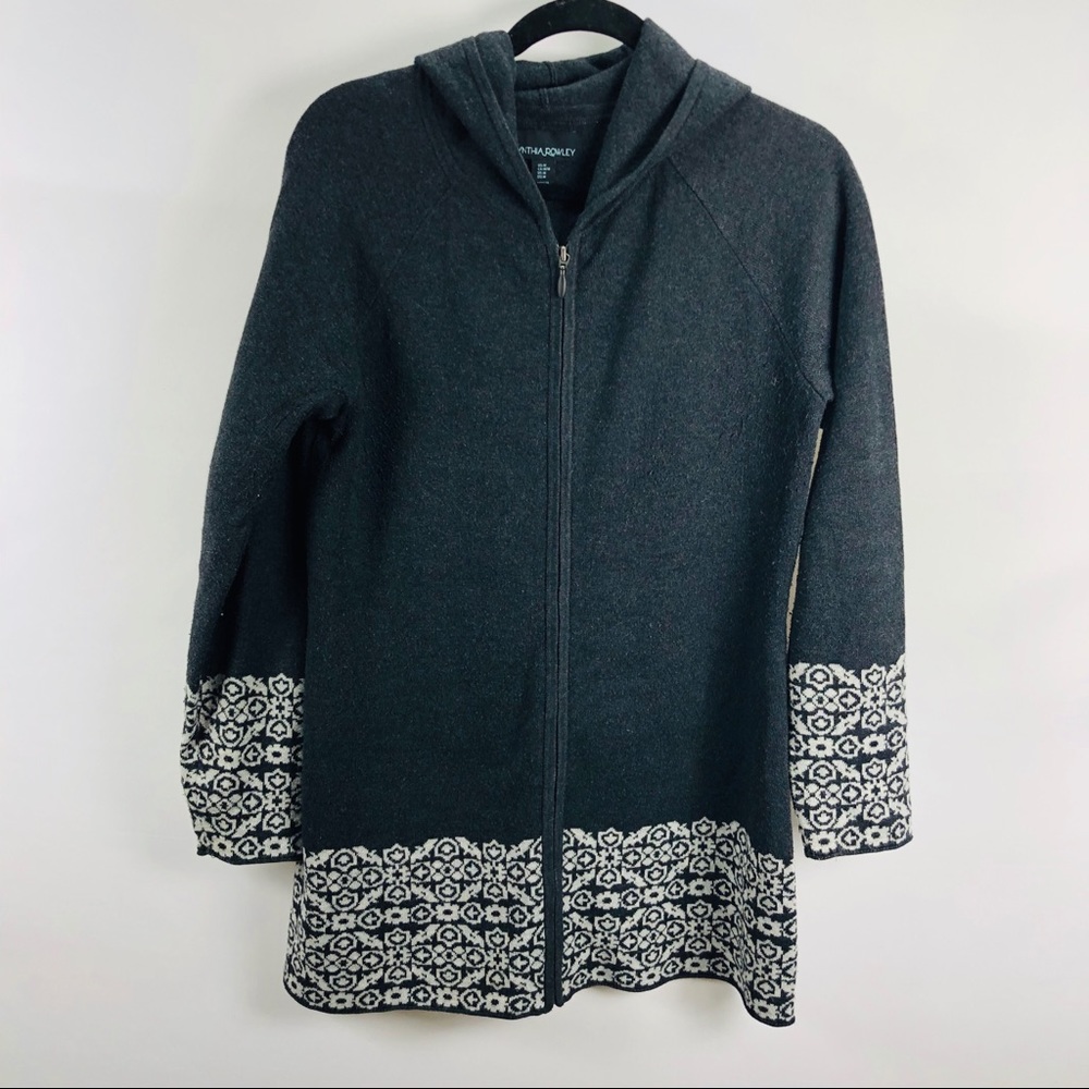 Cynthia Rowley sweater dark gray